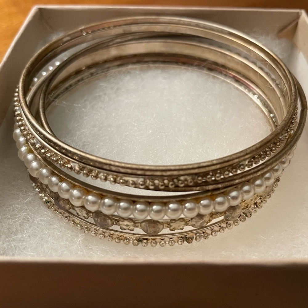 Set of 6 Bangle Bracelets